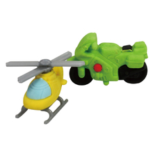 3D aircraft/motorcycle accessary erasers