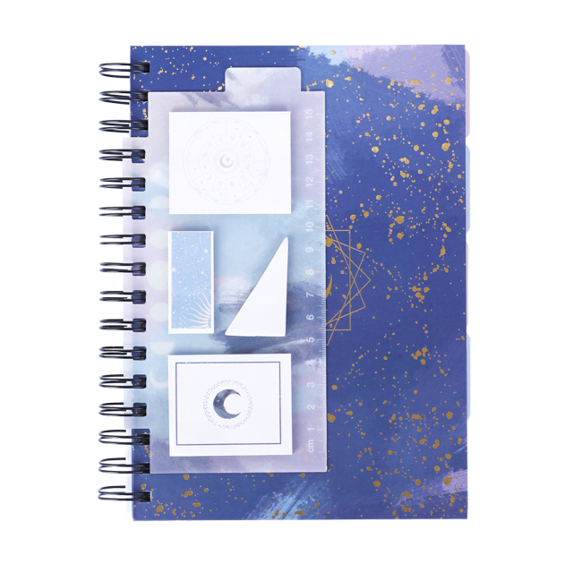 A5 Spiral Notebook With Dividers