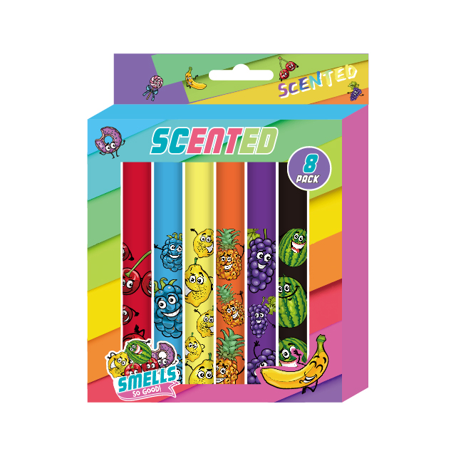 8PK Scented Markers