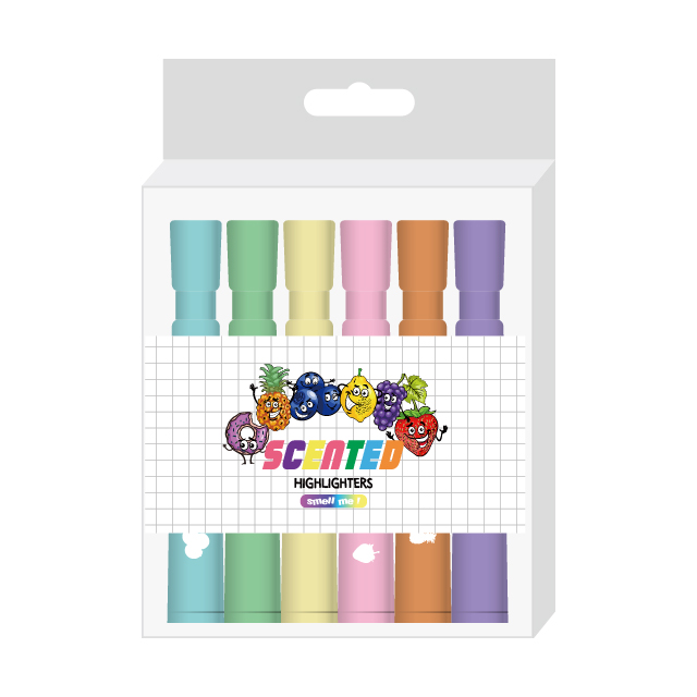 6PK Scented Highlighters